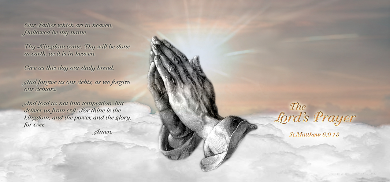 HP-AG-103-BZ Lord's Prayer Bronze